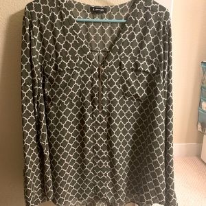 EUC Green Express Blouse